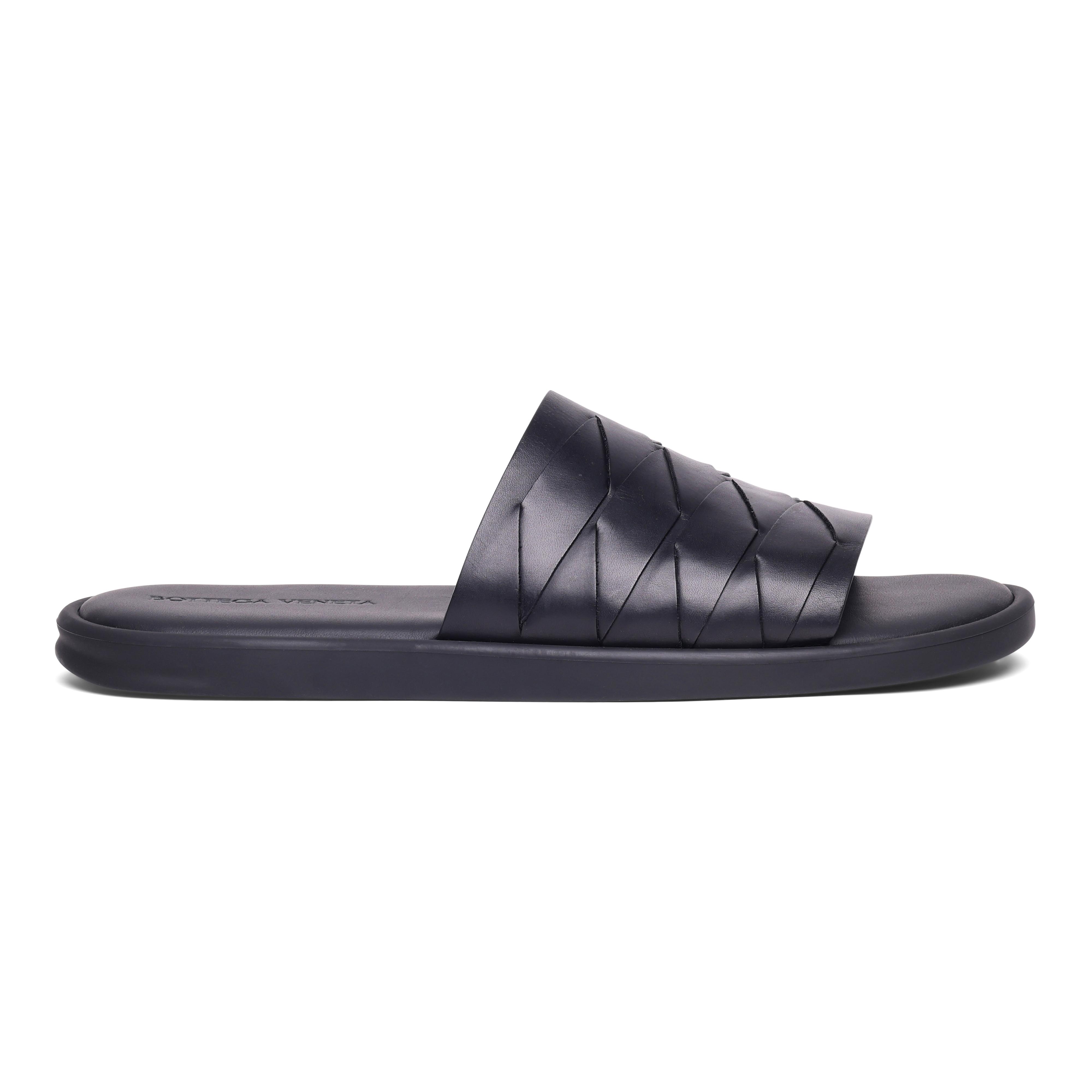 Bottega Veneta Intrecciato Slide Sandals - Picture 8 of 10