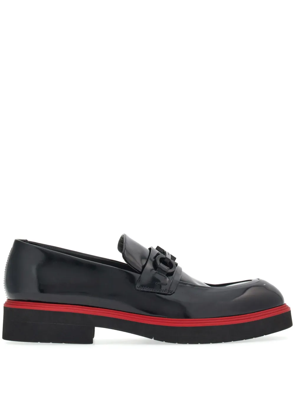 Ferragamo Gancini-Ornament Leather Mocassins - Picture 11 of 20