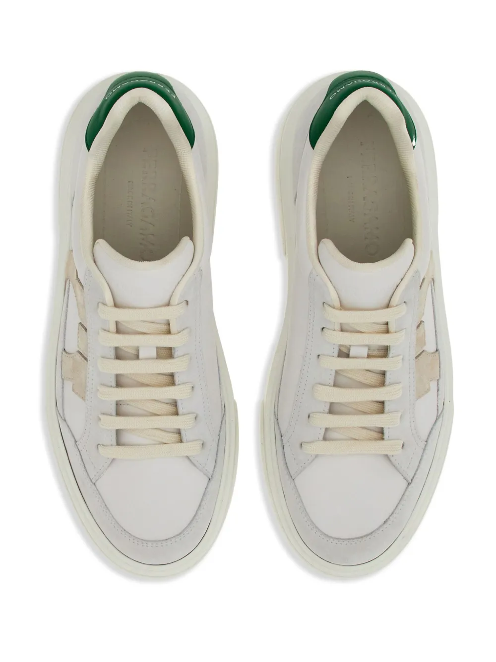 Ferragamo Gancini-Patch Kalbsleder Sneaker - Bild 34 von 50