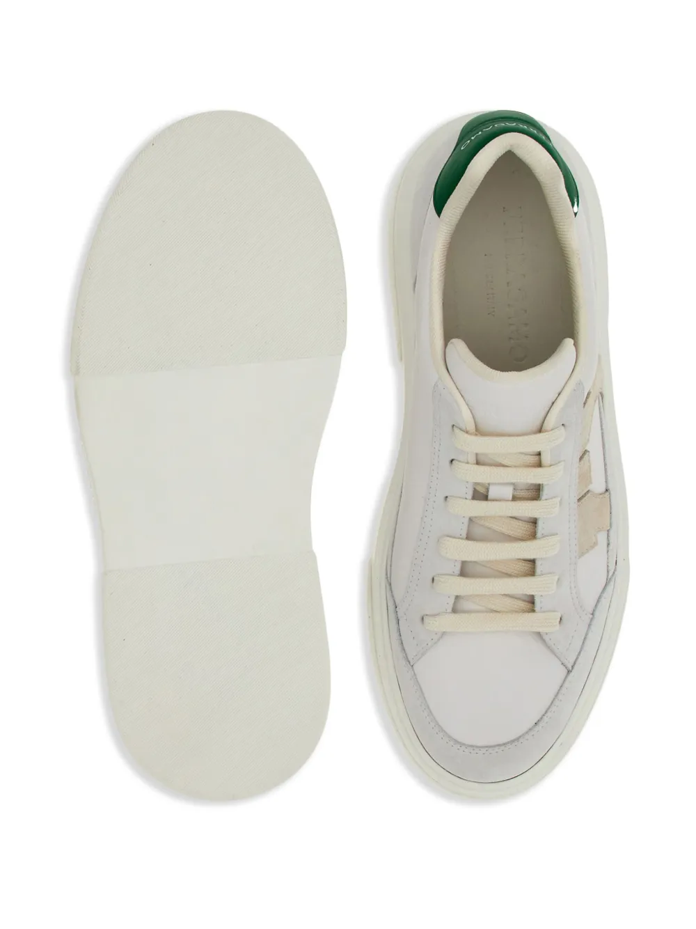 Ferragamo Gancini-Patch Kalbsleder Sneaker - Bild 35 von 50