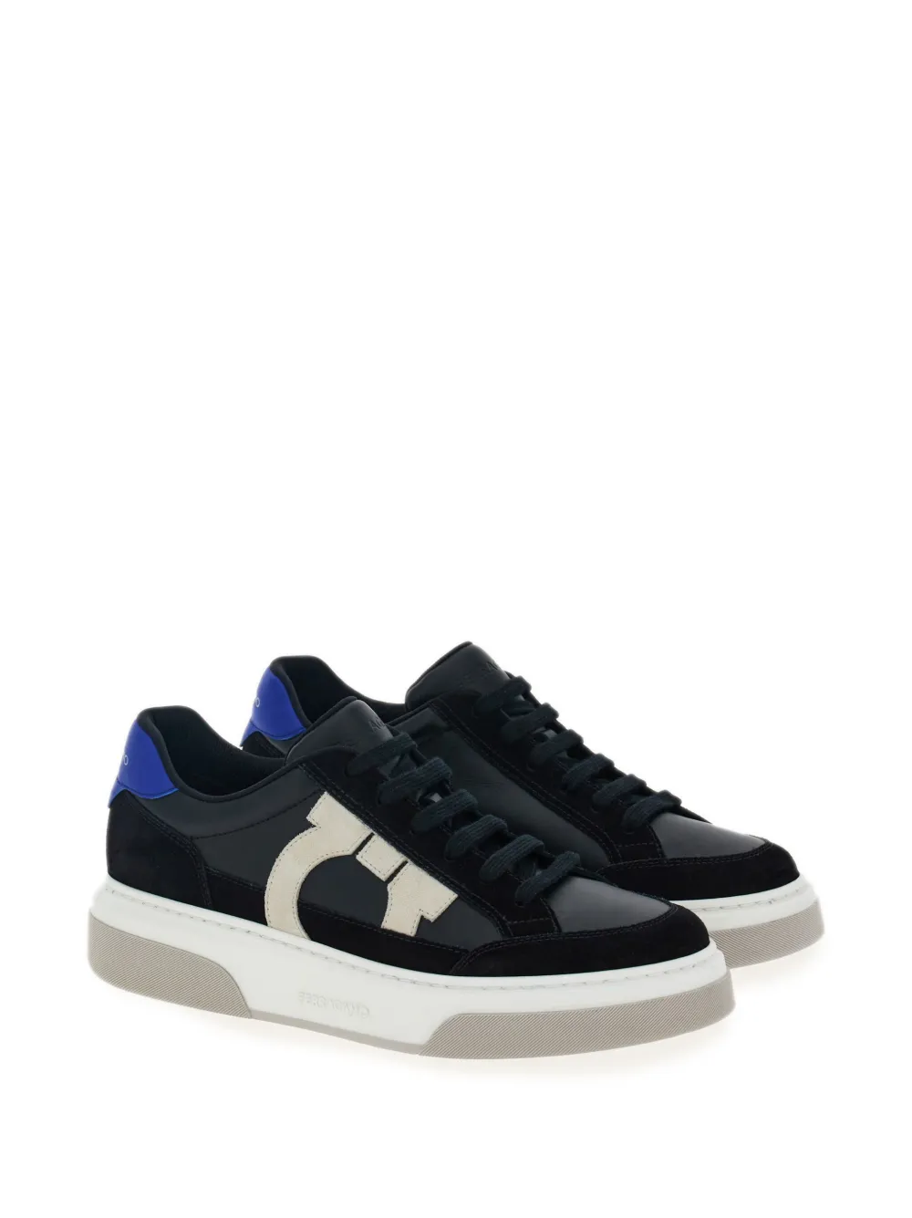 Ferragamo Gancini Panelled Leather Sneaker - Bild 37 von 45