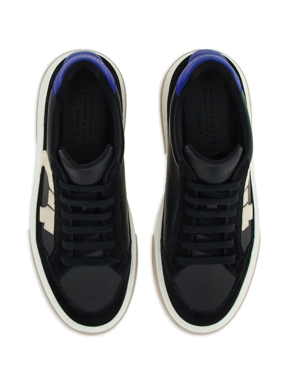 Ferragamo Gancini Panelled Leather Sneaker - Bild 39 von 45