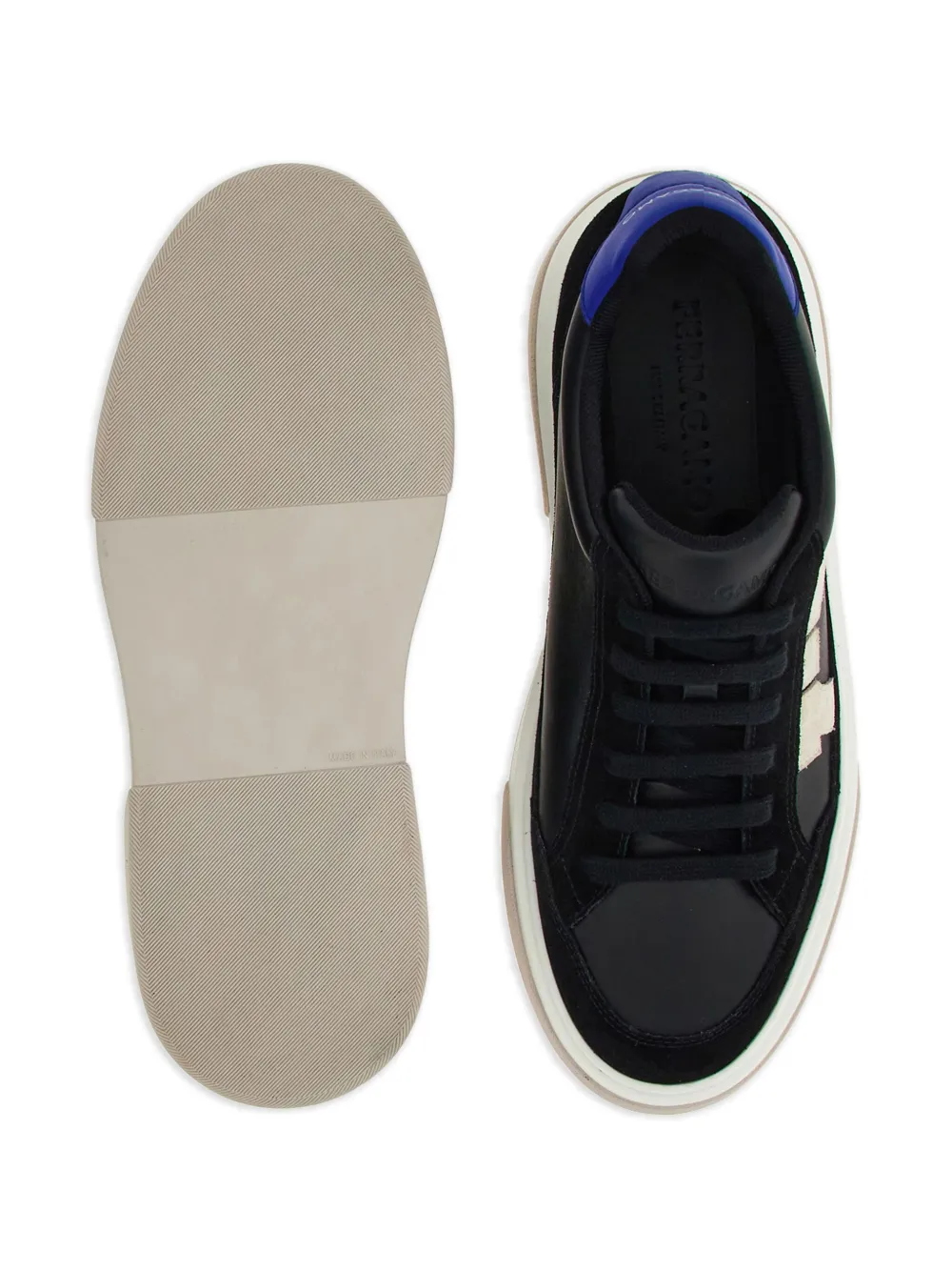 Ferragamo Gancini Panelled Leather Sneaker - Bild 40 von 45