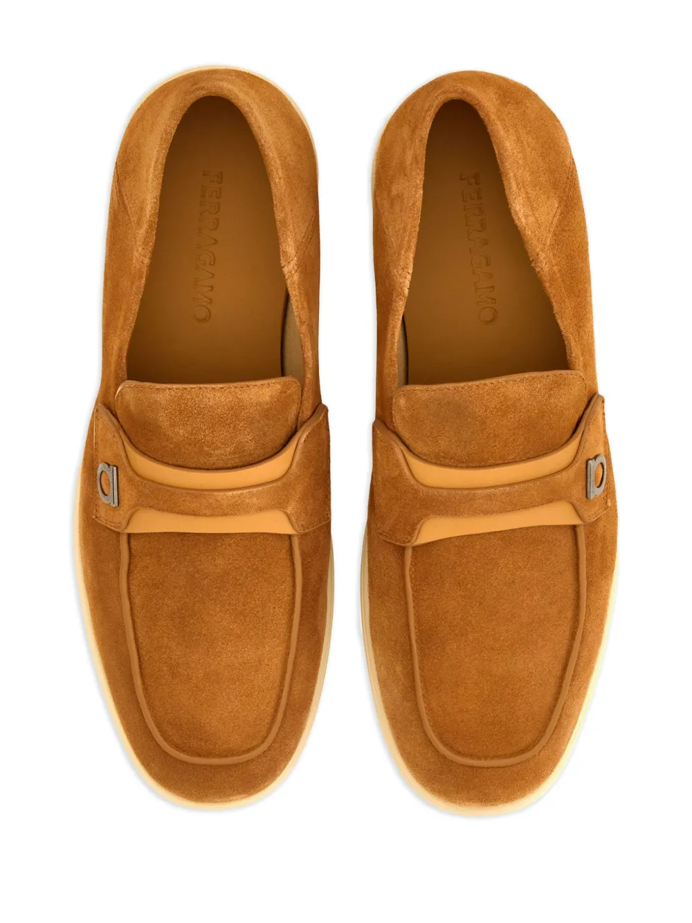 Ferragamo Gancini - Leder Halbschuhe mit Schnalle - Bild 27 von 45