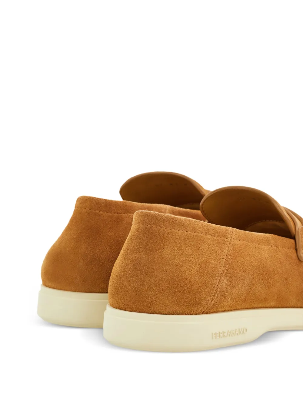 Ferragamo Gancini - Leder Halbschuhe mit Schnalle - Bild 28 von 45