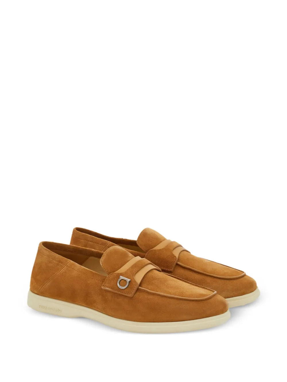 Ferragamo Gancini - Leder Halbschuhe mit Schnalle - Bild 39 von 45