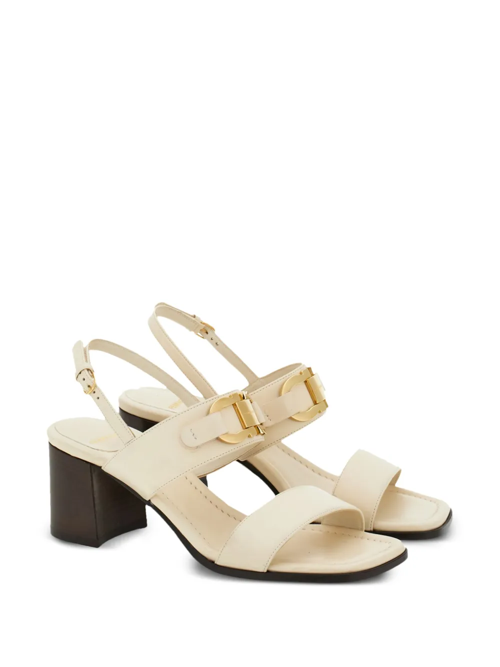 Ferragamo 55 mm Gancini-Schnalle Leder Sandalen 01G963769668 - Bild 7 von 25