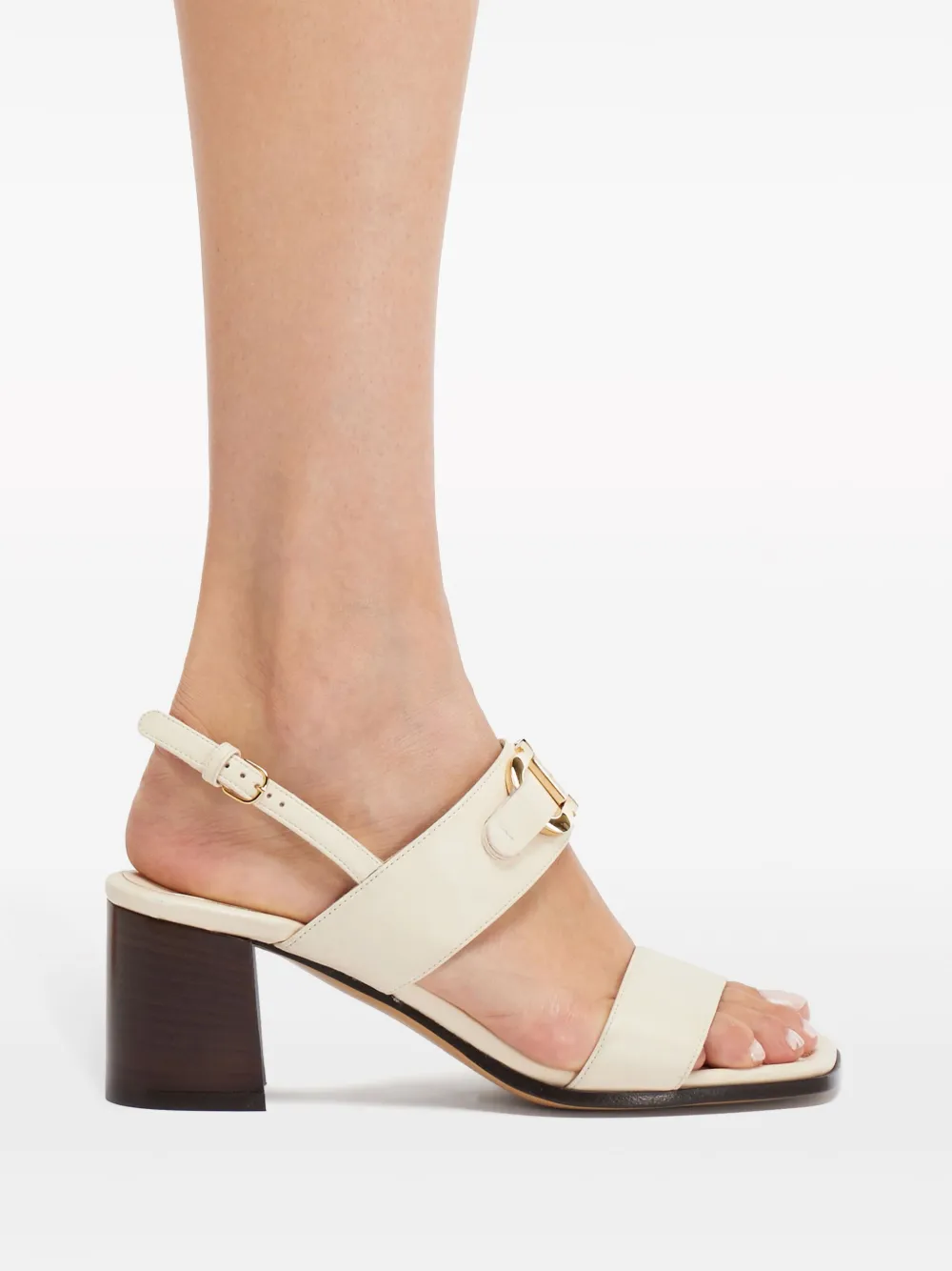Ferragamo 55 mm Gancini-Schnalle Leder Sandalen 01G963769668 - Bild 25 von 25