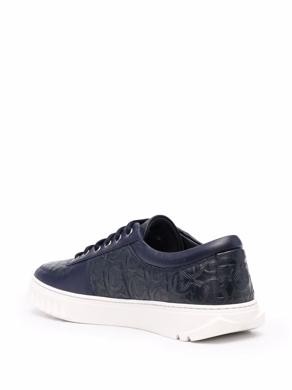 Ferragamo Gancini-Sneaker aus geprägtem Leder 02C093747189 - Bild 18 von 20