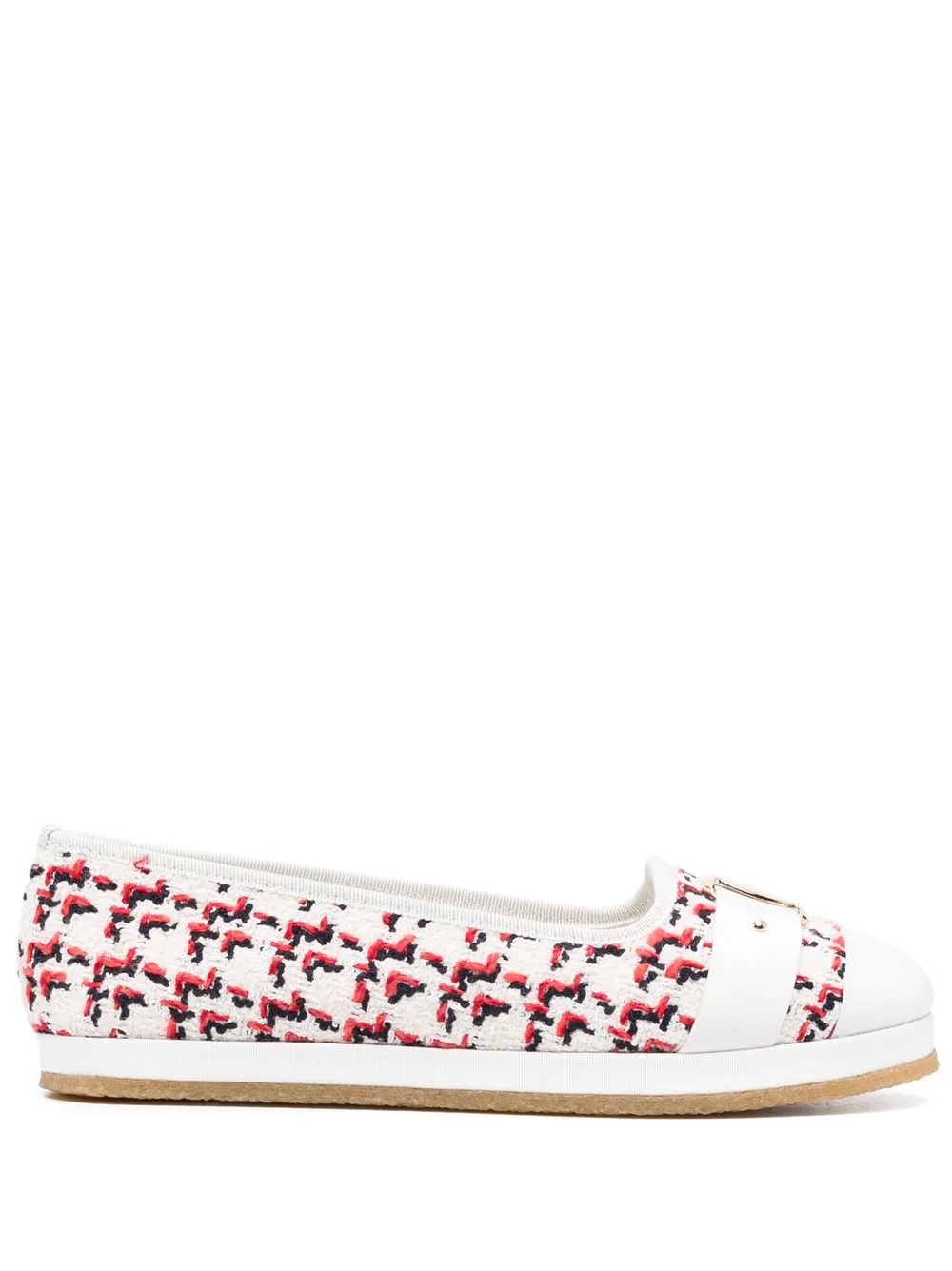 Ferragamo Kacy Woven Espadrilles
